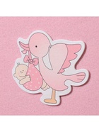 Украшение на гендер пати «Подвеска Аист с девочкой», 27×27×46 см, розовое - Фото 5