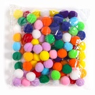 Набор текстильных деталей для декора «Бомбошки», 100 шт., размер 1 шт. — 2 см - Фото 7