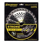 Нож для триммера CHAMPION Strong C5170, с зубцами из твердого сплава, 32 зуба, 230×25.4 мм - Фото 2