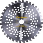 Нож для триммера CHAMPION Tiger C5176, с зубцами из твердого сплава, 36 зубьев, 230×25.4 мм - Фото 1