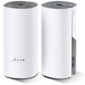 Бесшовный Mesh роутер TP-Link Deco E4 (DECO E4) AC1200, 100 Мбит/с, 2 шт, белый