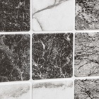 Стеновая панель ПВХ «Травертин», 482×957 мм, цвет серый 10690534