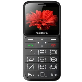 Сотовый телефон TEXET TM-B226 Black Red