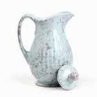 Кувшин Борисовская керамика «Романтика», 1,9 л, 26×19 см, голубой - фото 25341615