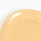 Блюдо сервировочное Борисовская керамика «Каракум», 31×22×2.5 см, овальное, жёлтое - Фото 2