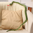 Мягкая игрушка «Змея», 30 см, цвет зелёный - Фото 3