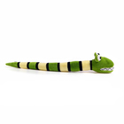 Мягкая игрушка «Змея», в полоску, 59 см, цвет зелёный - Фото 2