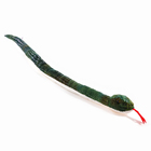 Мягкая игрушка «Змея», зелёная с белым животиком, 95 см - Фото 1