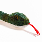 Мягкая игрушка «Змея», зелёная с белым животиком, 95 см - Фото 2