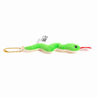 Мягкая игрушка «Змея», с блёстками, на подвесе, 11 см, цвет МИКС - Фото 2