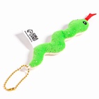 Мягкая игрушка «Змея», с блёстками, на подвесе, 11 см, цвет МИКС - Фото 4
