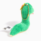 Мягкая игрушка «Змея», с цветком, на подвесе, 8 см, цвет МИКС - Фото 4