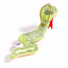 Мягкая игрушка «Змея», с золотым животиком, на подвесе, 7 см, цвет МИКС - Фото 4