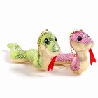 Мягкая игрушка «Змея», с золотым животиком, на подвесе, 7 см, цвет МИКС - Фото 6