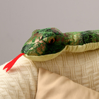 Мягкая игрушка «Змея», 105 см, цвет зелёный - Фото 2