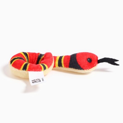 Мягкий магнит «Змейка», 7 см, цвет МИКС