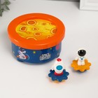 Сувенир музыкальный механический магнитный «Космические приключения», 12.2×12.2×11.5 см - Фото 4