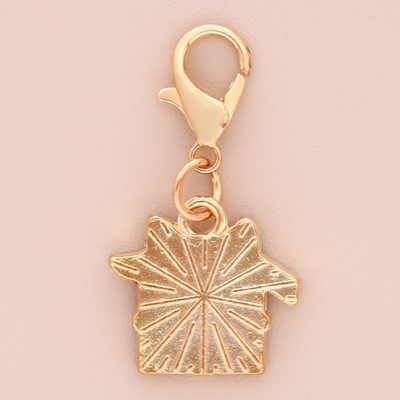 Адресник - брелок новогодний «Презент», с карабином 9, металл, разноцветный