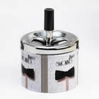 Пепельница для дома бездымная Smoking, для сигарет и стиков, 12×9 см, белая - Фото 2