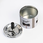 Пепельница для дома бездымная Smoking, для сигарет и стиков, 12×9 см, белая - Фото 3