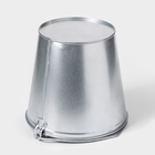 УЦЕНКА Ведро оцинкованное, 7 л, ЗАМЯТИЕ НА ИЗДЕЛИИ - Фото 3