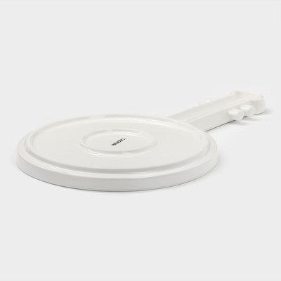 Блюдо Magistro «Гитара», 34.5×20.7×2 см, фарфор, белое