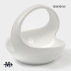 Конфетница Magistro «Бланш», 15×13.5 см, цвет белый - Фото 2