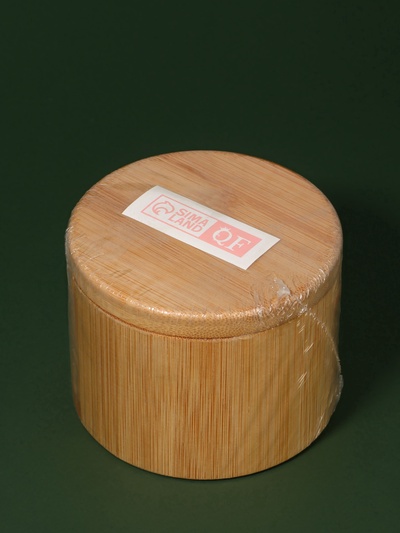 Органайзер для хранения «BAMBOO», с раздвижной крышкой, d=9×7 см, коричневый