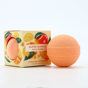 TROPIC BAR, бомбочка для ванны, 130 г, спелое манго