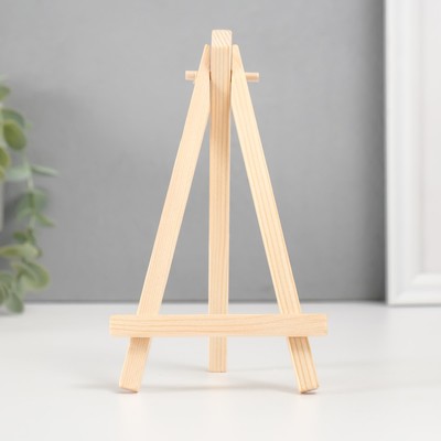 Настольная подставка тренога «Мольберт», дерево, для фото, книг, телефона, 1.4×9×16 см