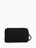 Косметичка дорожная на молнии, маленькая, с ручкой, чёрная - Фото 3