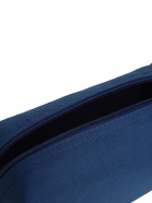 Косметичка дорожная на молнии, объёмная, маленькая, синяя - Фото 3