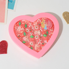 Кольца детские набор 36шт «Выбражулька» земляничка, форма МИКС, цвет бело-розовый, б-р - фото 25342202