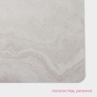 Коврик для дома Доляна «Мрамор», диатомитовый, 49×79 см - Фото 2