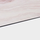 Коврик для дома Доляна «Мрамор», влаговпитывающий, 49×79 см, розовый - Фото 6