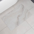 Коврик для дома Доляна «Мрамор», влаговпитывающий, 49×79 см, розовый - Фото 11