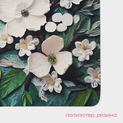 Коврик для дома «Доляна» Wild Flora, влаговпитывающий, 40×60 см