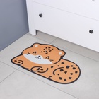 Коврик для дома Доляна «Тигр», влаговпитывающий, 60×39 см - Фото 8