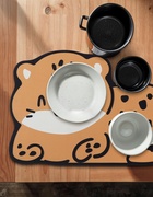 Коврик для дома Доляна «Тигр», влаговпитывающий, 60×39 см - Фото 2