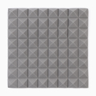 Панель шумопоглощающая – поролон акустический, самоклеящийся, пирамида, 500×500×50 мм, цвет серый - Фото 4