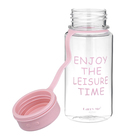 Бутылка для воды, 450 мл, 17.5×10.5 см, с ситечком, розовая - Фото 2