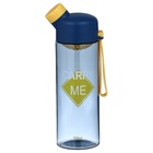 Бутылка для воды, 550 мл, 22.5×6.7 см, с ситом, синяя - Фото 1