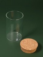 Органайзер для хранения ватных палочек, d=6.5×10 см, прозрачный, коричневый - Фото 5