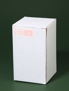 Органайзер для хранения ватных палочек, d=6.5×10 см, прозрачный, коричневый - Фото 6