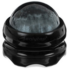 Роликовый массажёр ONLYTOP, цвет чёрный - Фото 1