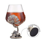 Бокал для коньяка "Охота на кабана", 550 мл, бронза, подарочная коробка - Фото 2