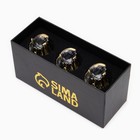 Рюмки для водки «Лучший рыбак», подарочный набор на 3 персоны, рюмки 50 мл, бронза - Фото 5