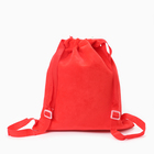 Рюкзак - мешок детский новогодний «Котик в шапке», 35×30 см - Фото 6