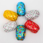 Лента упаковочная «С днём рождения», МИКС, 0.5 см × 10 м - Фото 2