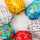 Лента упаковочная «С днём рождения», МИКС, 0.5 см × 10 м - Фото 3